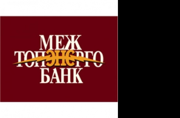 MEZHTOPENERGOBANK Logo download in high quality