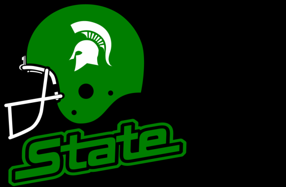 Michigan State Spartans Helmet Logo