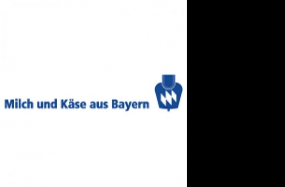 Milch und Käse aus Bayern Logo download in high quality