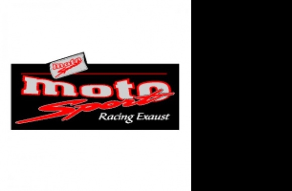 Moto Sport Racing Exaust Logo download in high quality