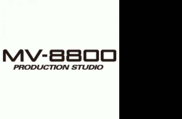 MV-8800 Production Studio Logo download in high quality