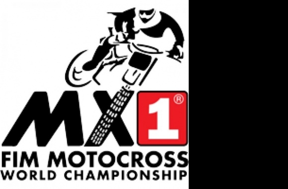MX1 FIM MOTOCROSS Logo