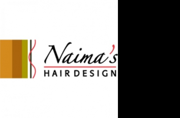 Naimas Hair Design Logo download in high quality