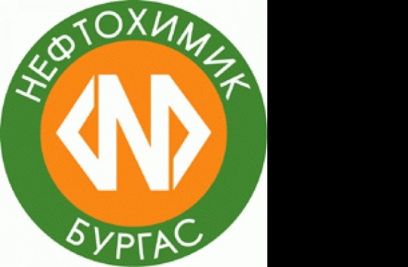 Neftokhimik Burgas (90's logo) Logo