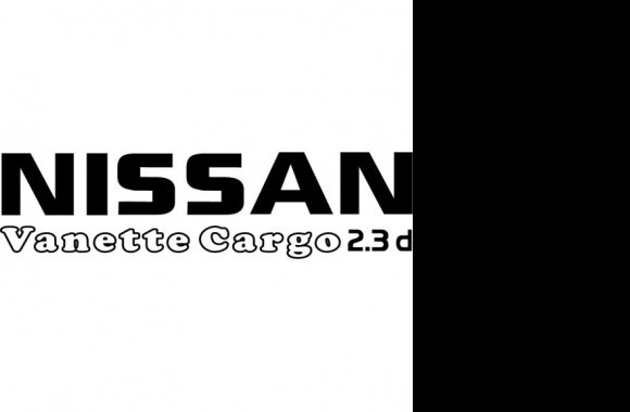 Nissan Vanette Cargo Logo download in high quality