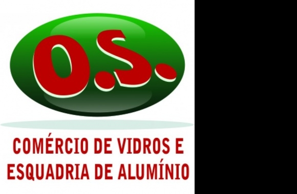 O.S. Comércio Vidros Logo