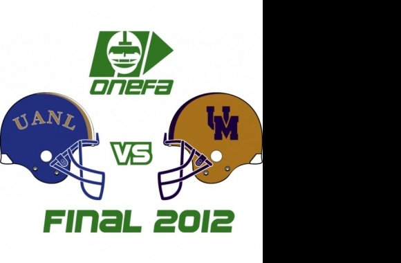 ONEFA Final 2012 Logo download in high quality