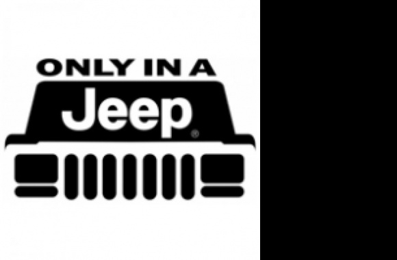 Only in a Jeep Logo download in high quality