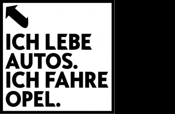 Opel Ich Lebe Autos Logo download in high quality