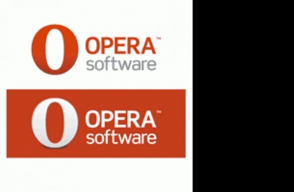 Opera Softwrae (New Logo 2009) Logo download in high quality