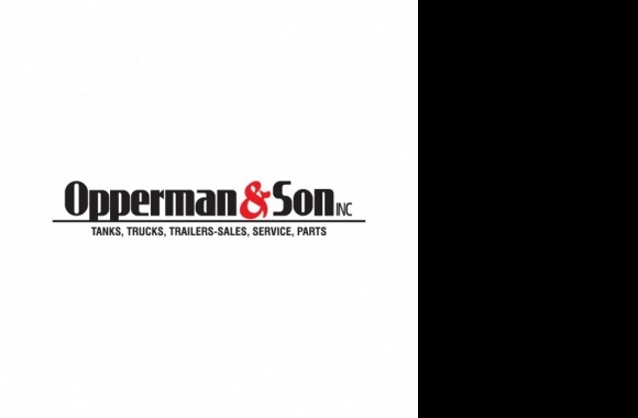 Opperman & Son Inc Logo download in high quality