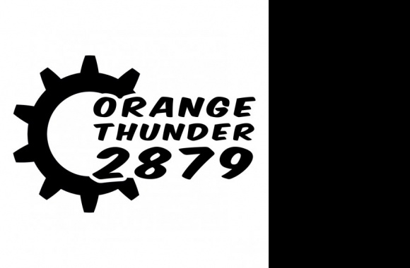 Orange Thunder Logo download in high quality