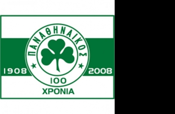 Panathinaikos B.C. - 100 Years Logo