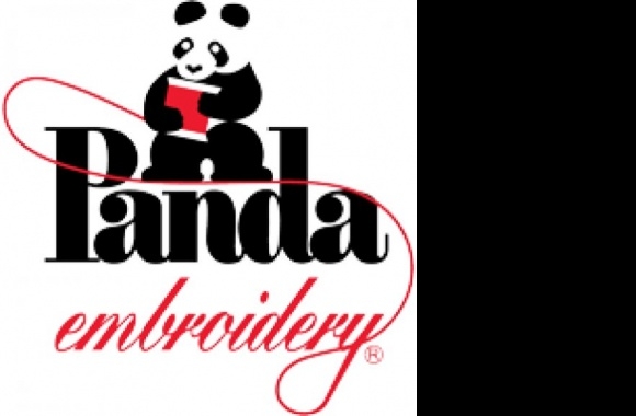 Panda Embroidery Logo