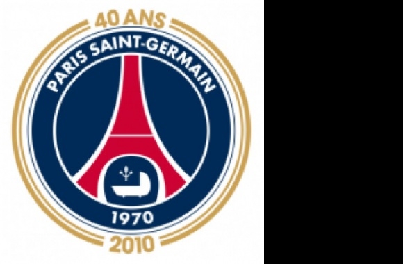 Paris Saint-Germain - 40 ans Logo