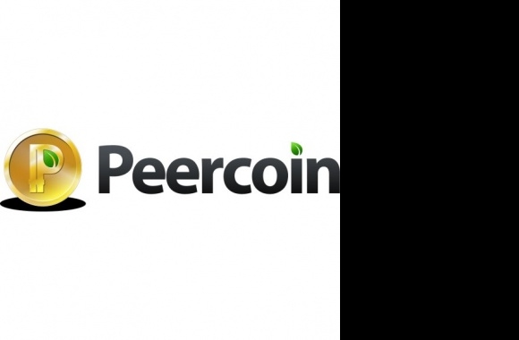 Peercoin (PPC) Horizontal Logo