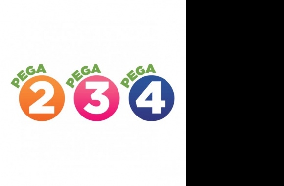 Pega-2-3-4 Loteria Logo download in high quality