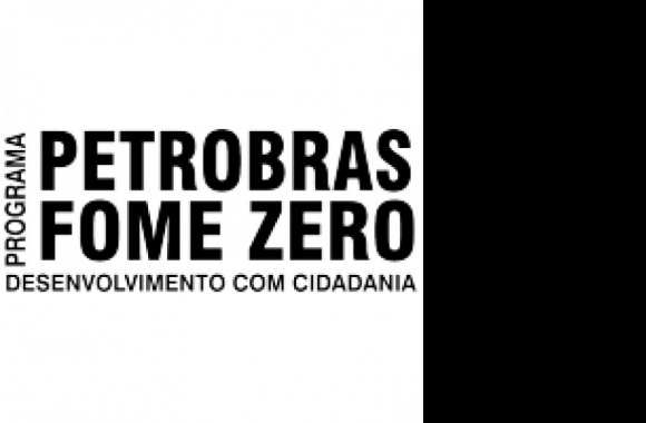 Petrobras Fome Zero Logo download in high quality