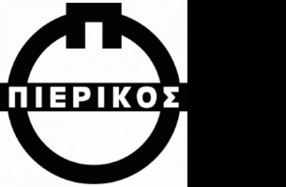 Pierikos Katerini (90's) Logo download in high quality