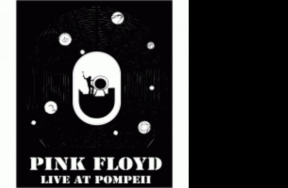 PINK FLOYD - LIVE AT POMPEII Logo