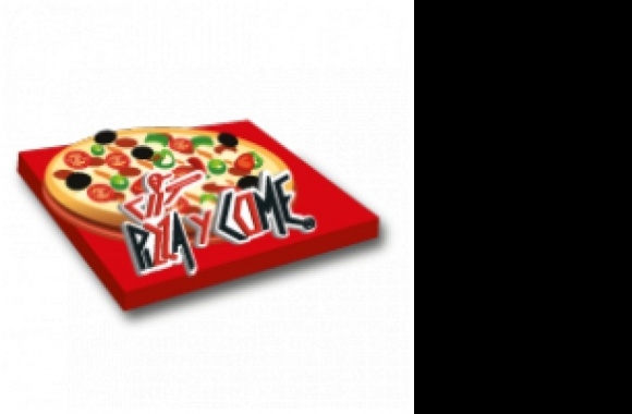 Pizza y Come Logo download in high quality