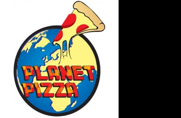 Planet Pizza Logo download in high quality