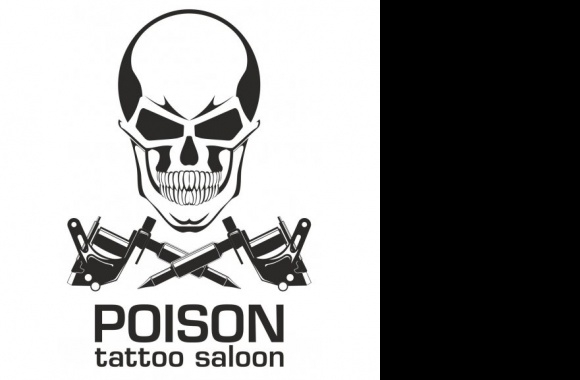 POISON tattoo saloon Logo download in high quality