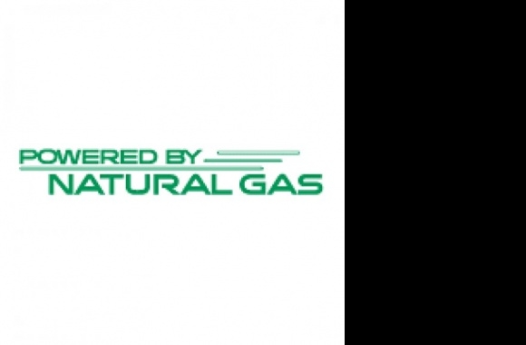 Powered by Natural Gas Logo download in high quality