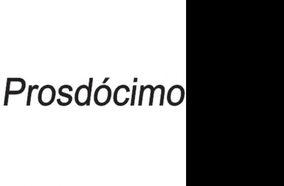 Prosdócimo Logo download in high quality