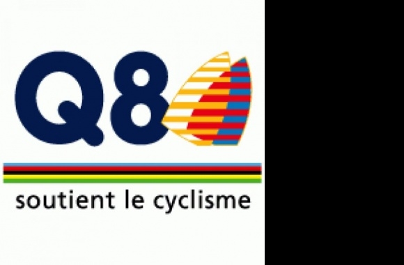 Q8 Soutient le Cyclisme Logo download in high quality