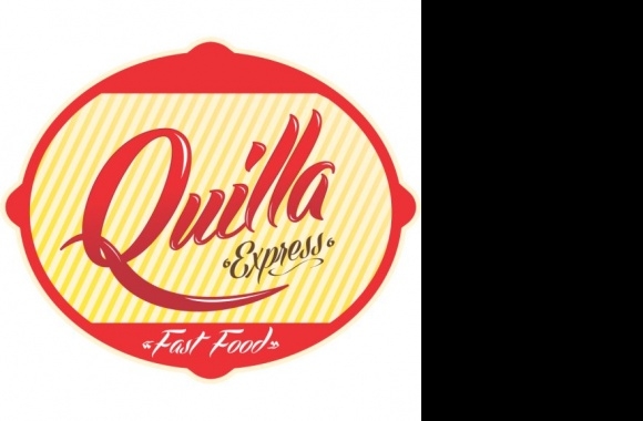 Quilla Express Fast Food Logo
