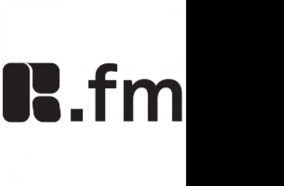 R.fm Logo download in high quality