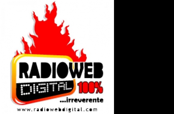 Radio Web Digital Logo download in high quality