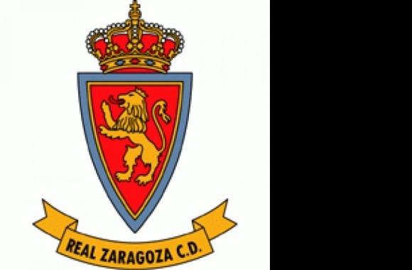 Real Zaragoza CD (80's logo) Logo