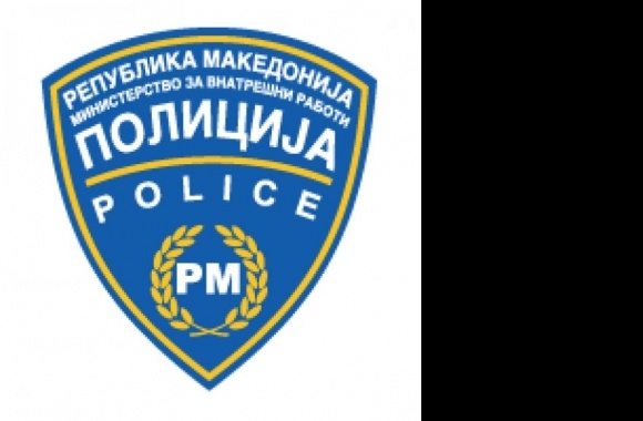 Republic of Macedonia, Police Logo download in high quality
