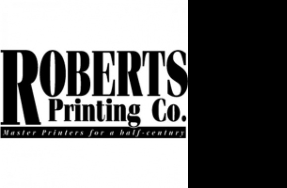 Roberts Printing Logo download in high quality