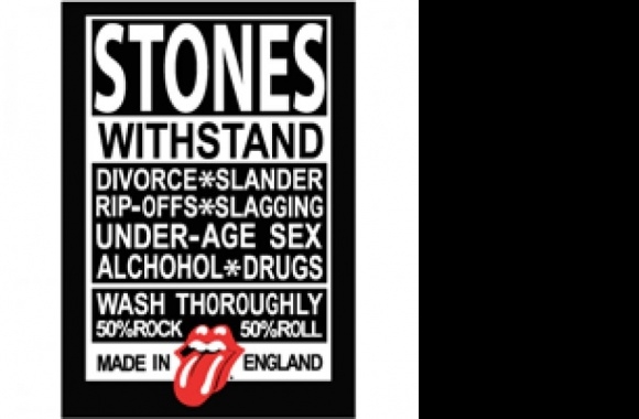 Rolling Stones Made in Englad Logo download in high quality