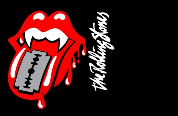 Rolling Stones Vampire Logo download in high quality