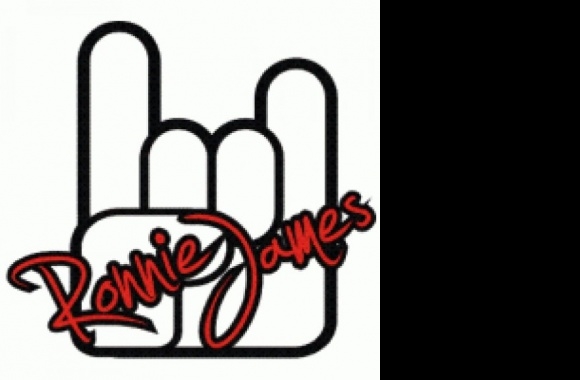 RONNIE JAMES Logo download in high quality