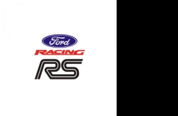 RS Ford Racing Logo download in high quality