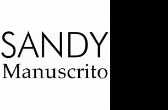 Sandy Manuscrito Logo download in high quality