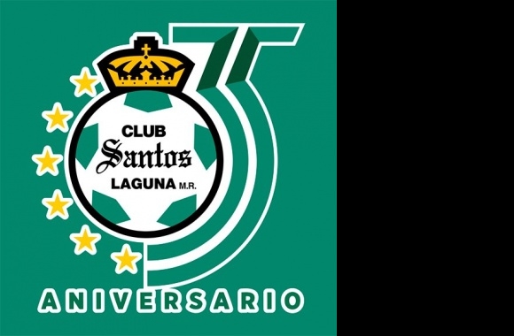 Santos Laguna 35 aniversario Logo