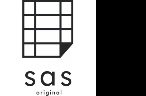 sas original Logo download in high quality