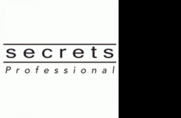 Secrets Professional Logo download in high quality