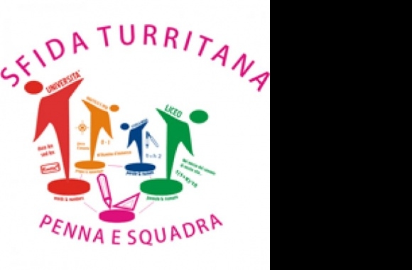 sfida turritana - penna e squadra Logo download in high quality