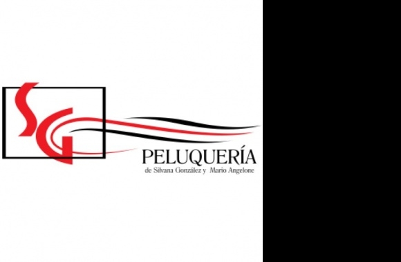 SG Peluqueria Logo download in high quality
