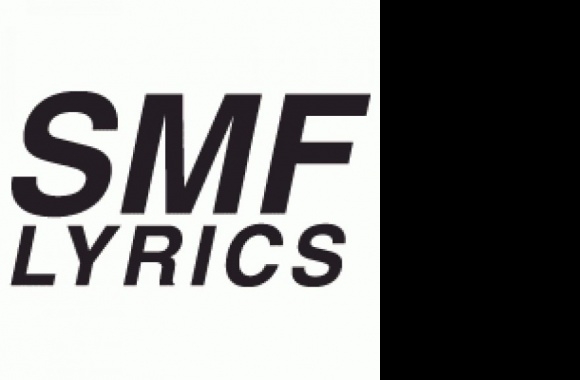 SMF Lyrics Logo download in high quality