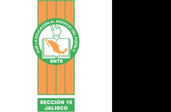 SNTE Secc 16 Logo download in high quality