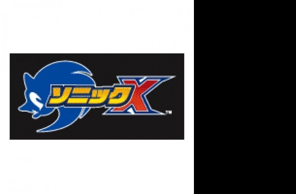 Sonic X Anime Logo download in high quality