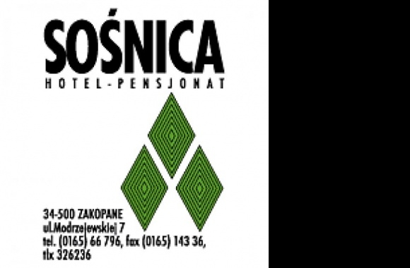 Sosnica Hotel Logo download in high quality